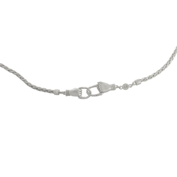 HANDMADE SILVER SNAKE CHAIN BY CLEOPATRA&