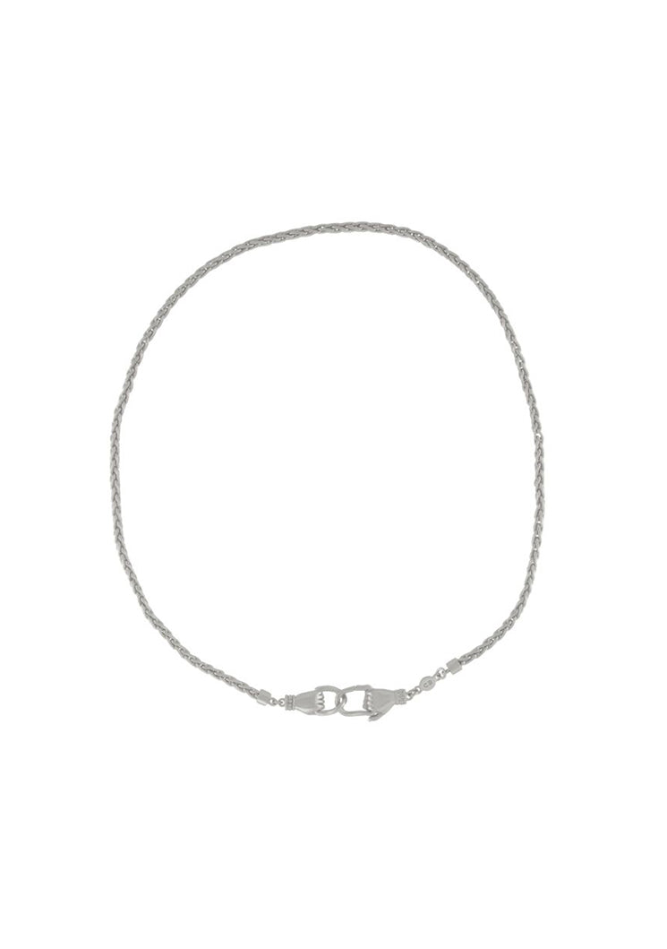 HANDMADE SILVER SNAKE CHAIN BY CLEOPATRA&