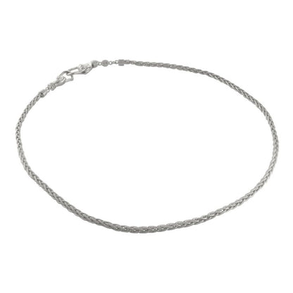HANDMADE SILVER SNAKE CHAIN BY CLEOPATRA&