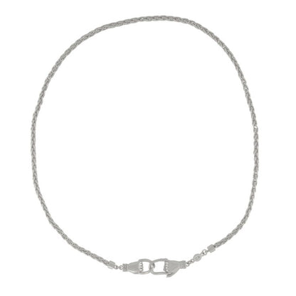 HANDMADE SILVER SNAKE CHAIN BY CLEOPATRA&