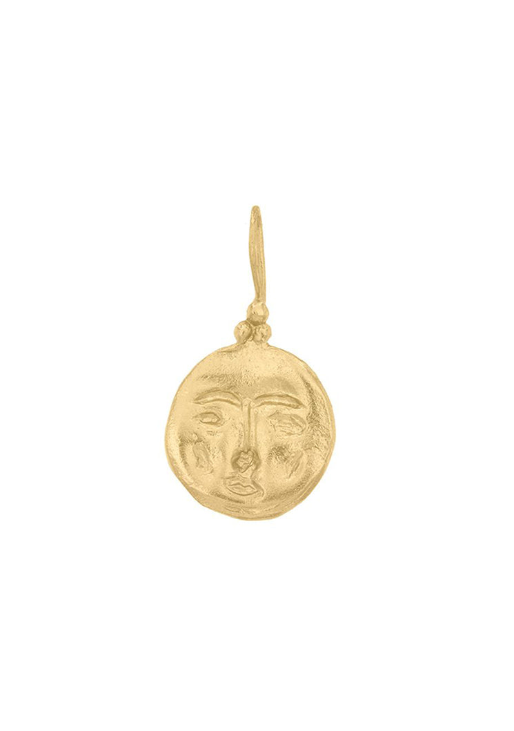 MOON FACE PENDANT NECKLACE BY CLEOPATRA&