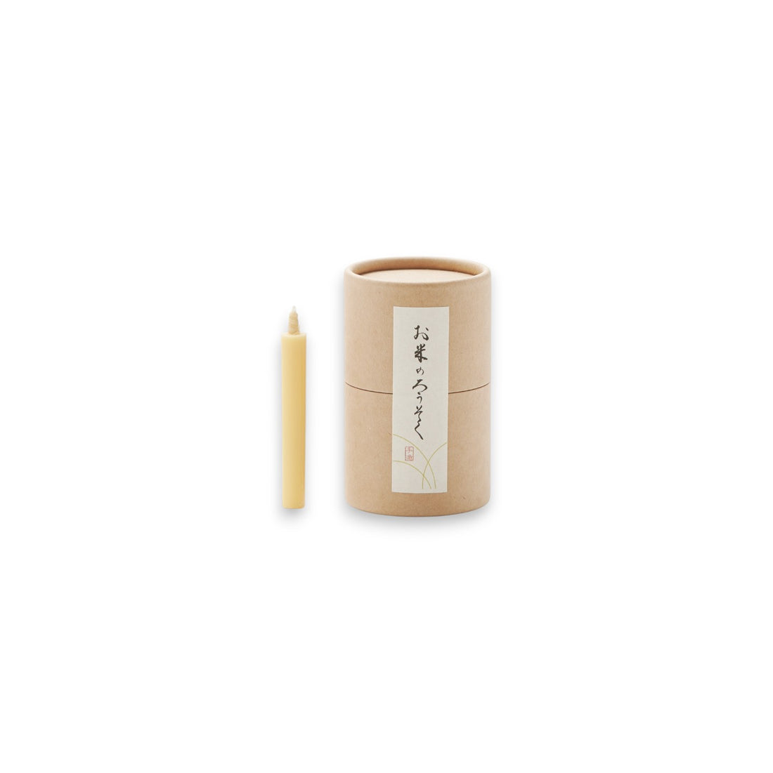 JAPANESE RICE WAX CANDLE SET BY DAIYO