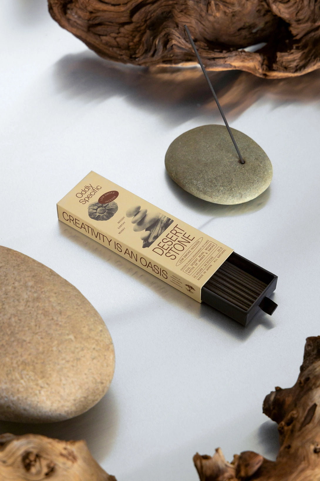 DESERT STONE INCENSE BY ODDLY SPECIFIC