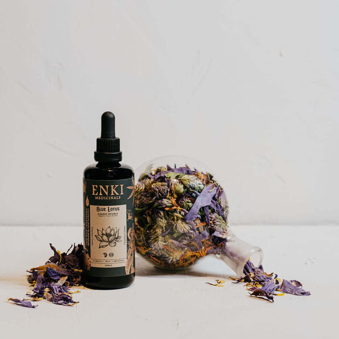 BLUE LOTUS SPAGYRIC TINCTURE BY ENKI