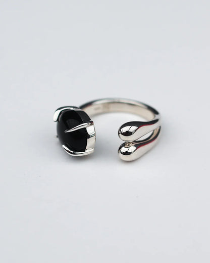 ACCORD ONYX GEMSTONE RING BY F+H STUDIOS