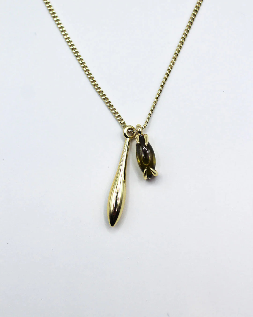 DUET DROPLET CHARM NECKLACE BY F+H STUDIOS