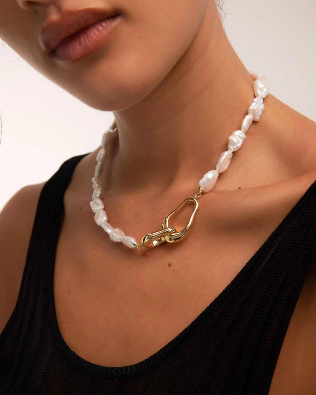 FOUNDATION PEARL NECKLACE BY F+H STUDIOS