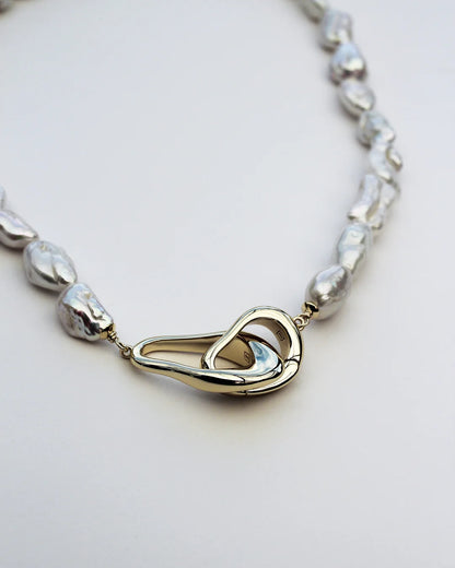 FOUNDATION PEARL NECKLACE BY F+H STUDIOS