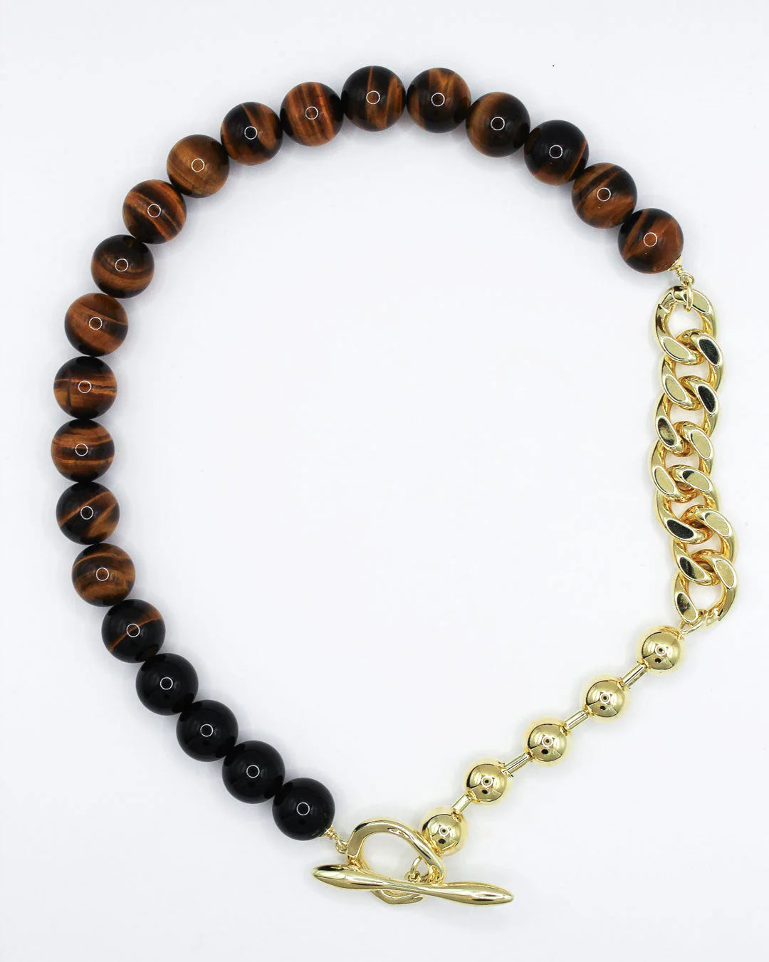 PRIMAL STATEMENT GOLD NECKLACE BY F+H STUDIOS