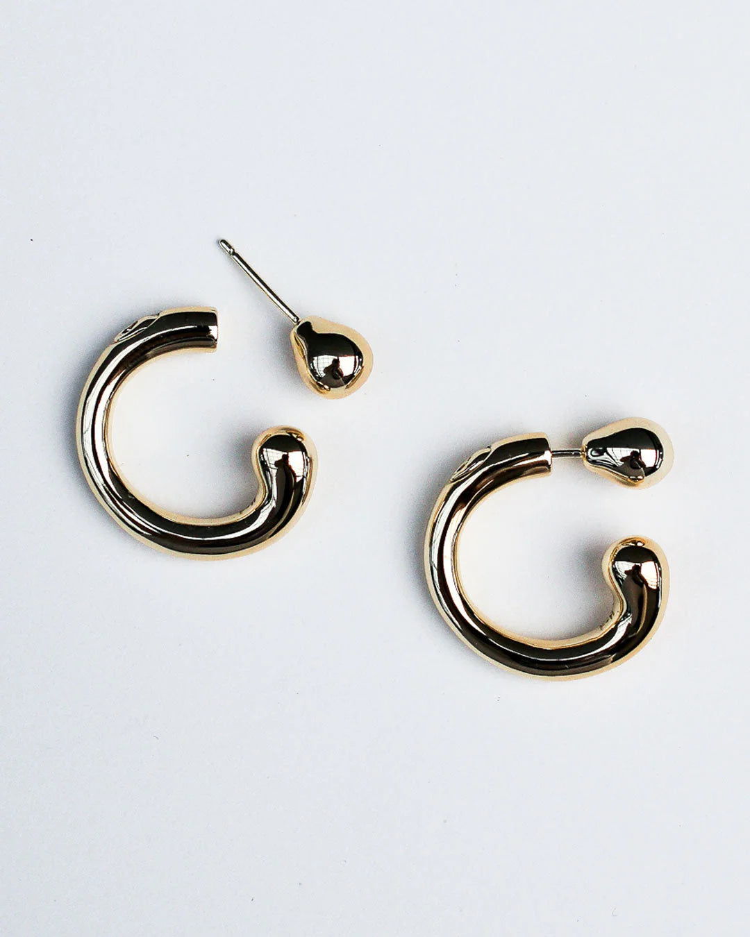 REVERSED HOOPS BY F+H STUDIOS