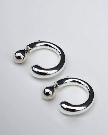 REVERSED HOOPS BY F+H STUDIOS
