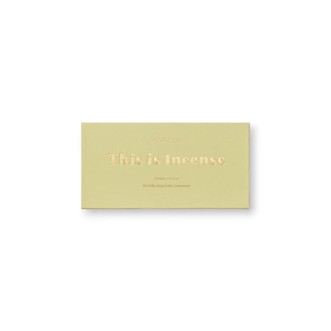 BONDI BEACH INCENSE BY GENTLE HABITS