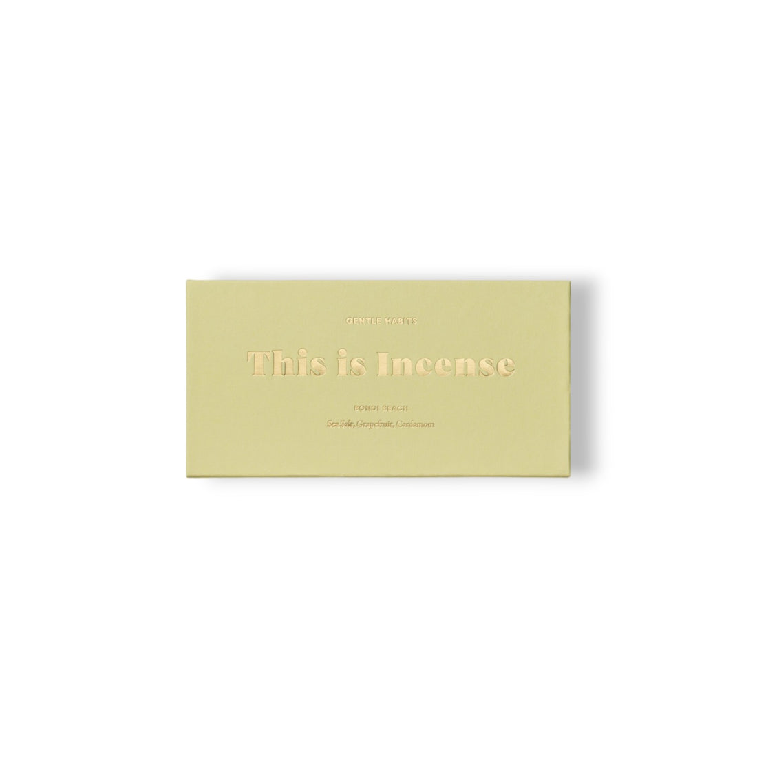 BONDI BEACH INCENSE BY GENTLE HABITS
