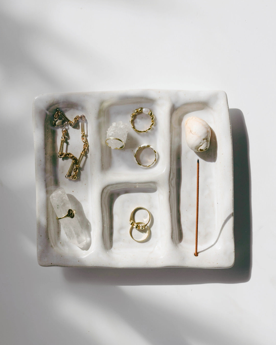 CERAMIC INCENSE PLATTER BY GENTLE HABITS
