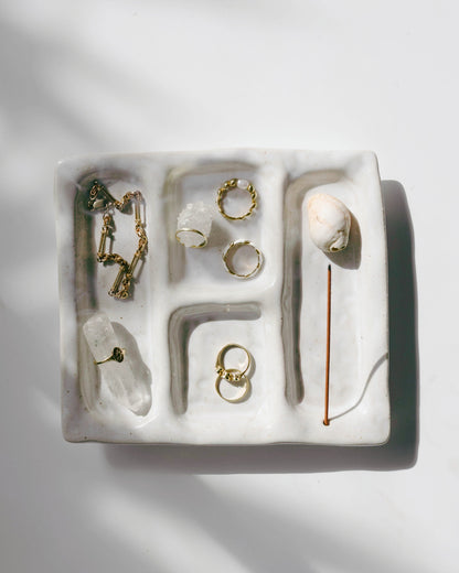 CERAMIC INCENSE PLATTER BY GENTLE HABITS