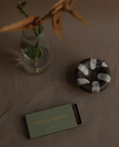 CERAMIC VESSEL INCENSE HOLDER NO.1 BY GENTLE HABITS