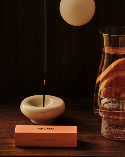 CERAMIC VESSEL INCENSE HOLDER NO.2 BY GENTLE HABITS