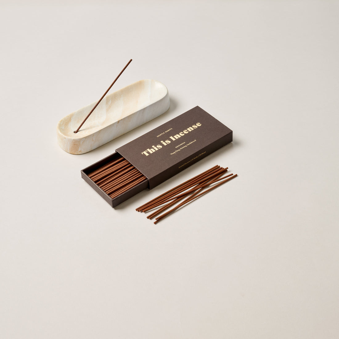 GROUNDED INCENSE BY GENTLE HABITS