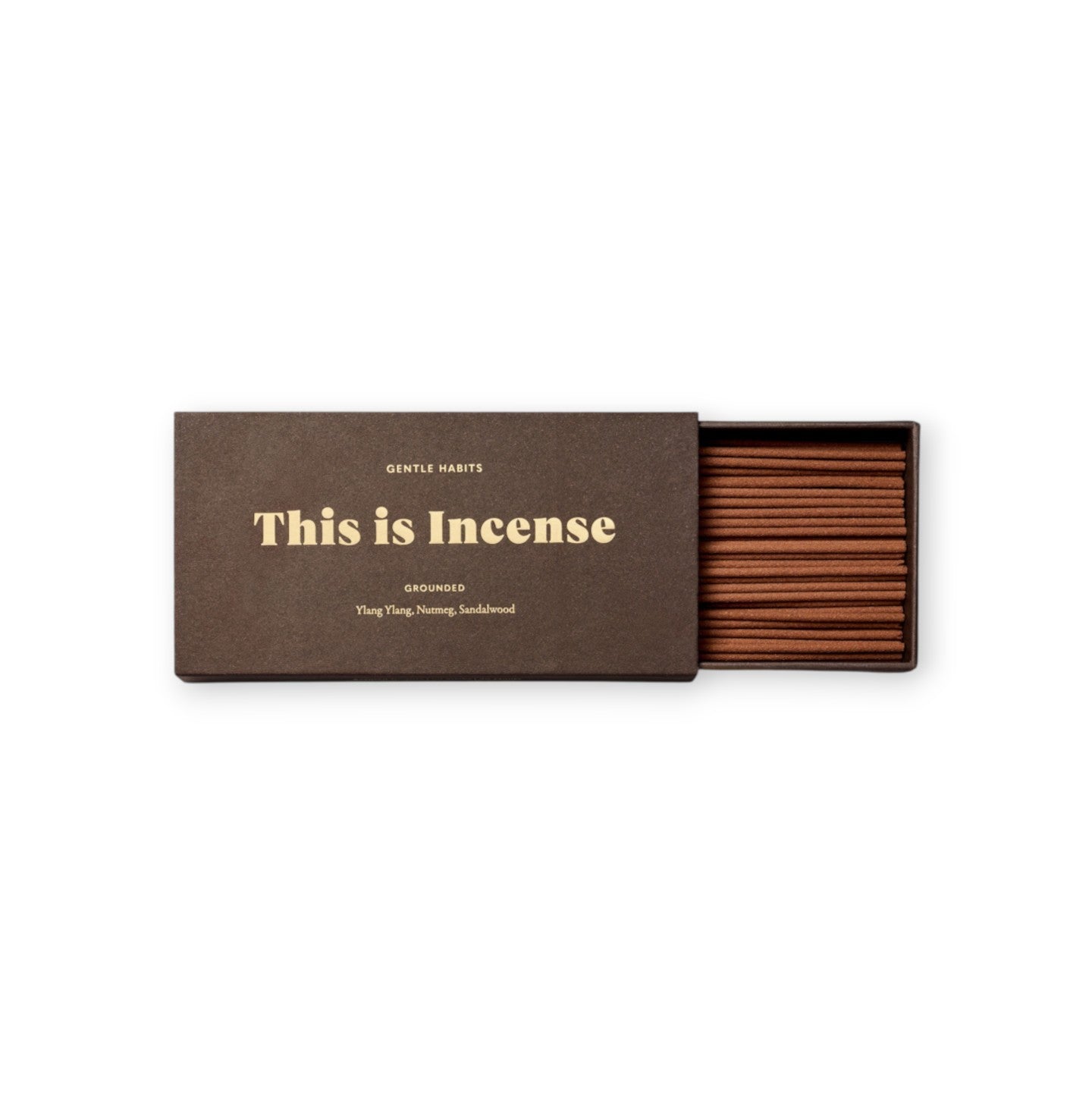 GROUNDED INCENSE BY GENTLE HABITS