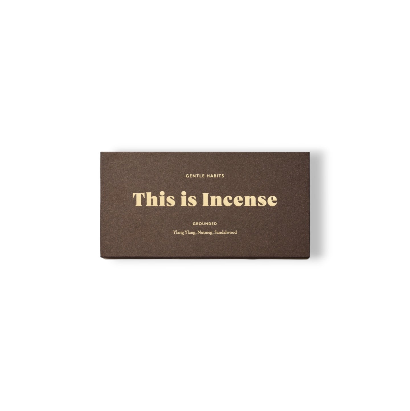 GROUNDED INCENSE BY GENTLE HABITS