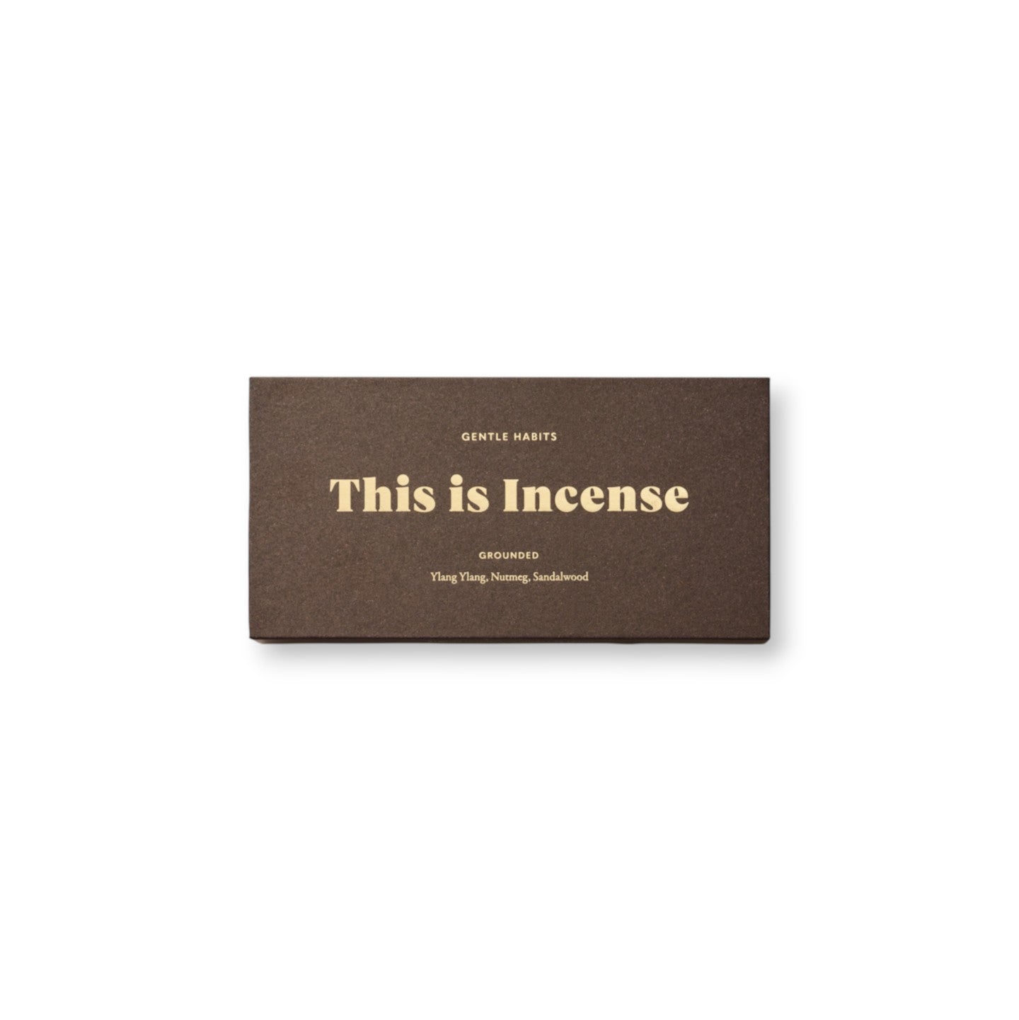 GROUNDED INCENSE BY GENTLE HABITS