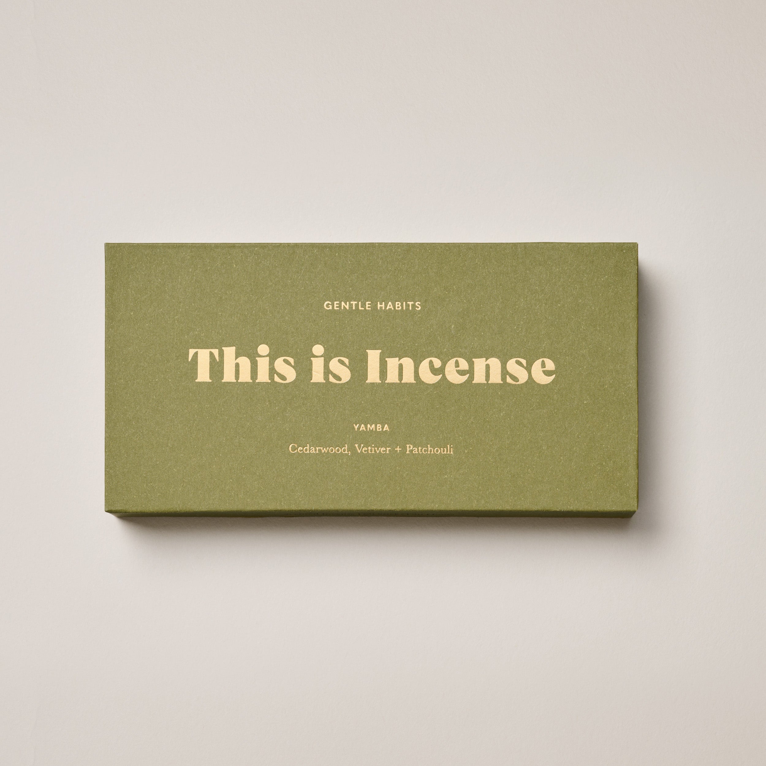 YAMBA INCENSE BY GENTLE HABITS