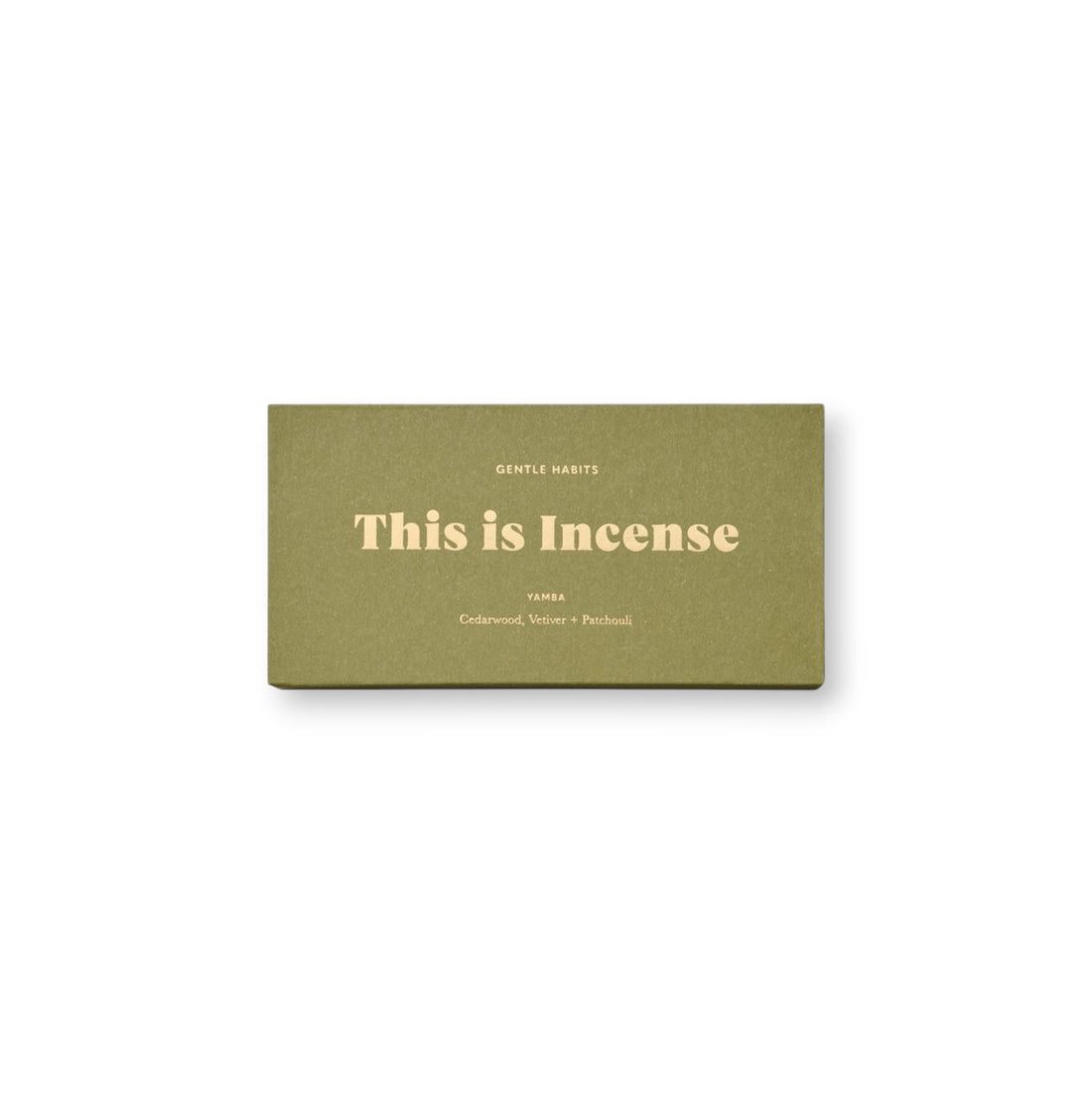 YAMBA INCENSE BY GENTLE HABITS