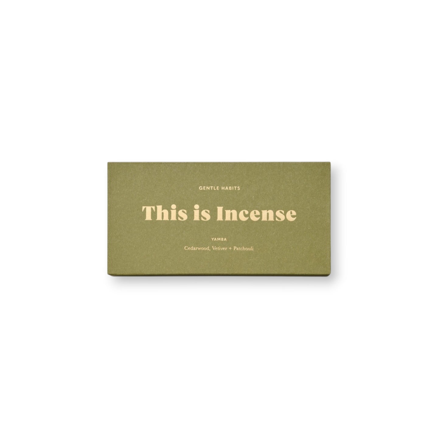 YAMBA INCENSE BY GENTLE HABITS