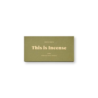 YAMBA INCENSE BY GENTLE HABITS