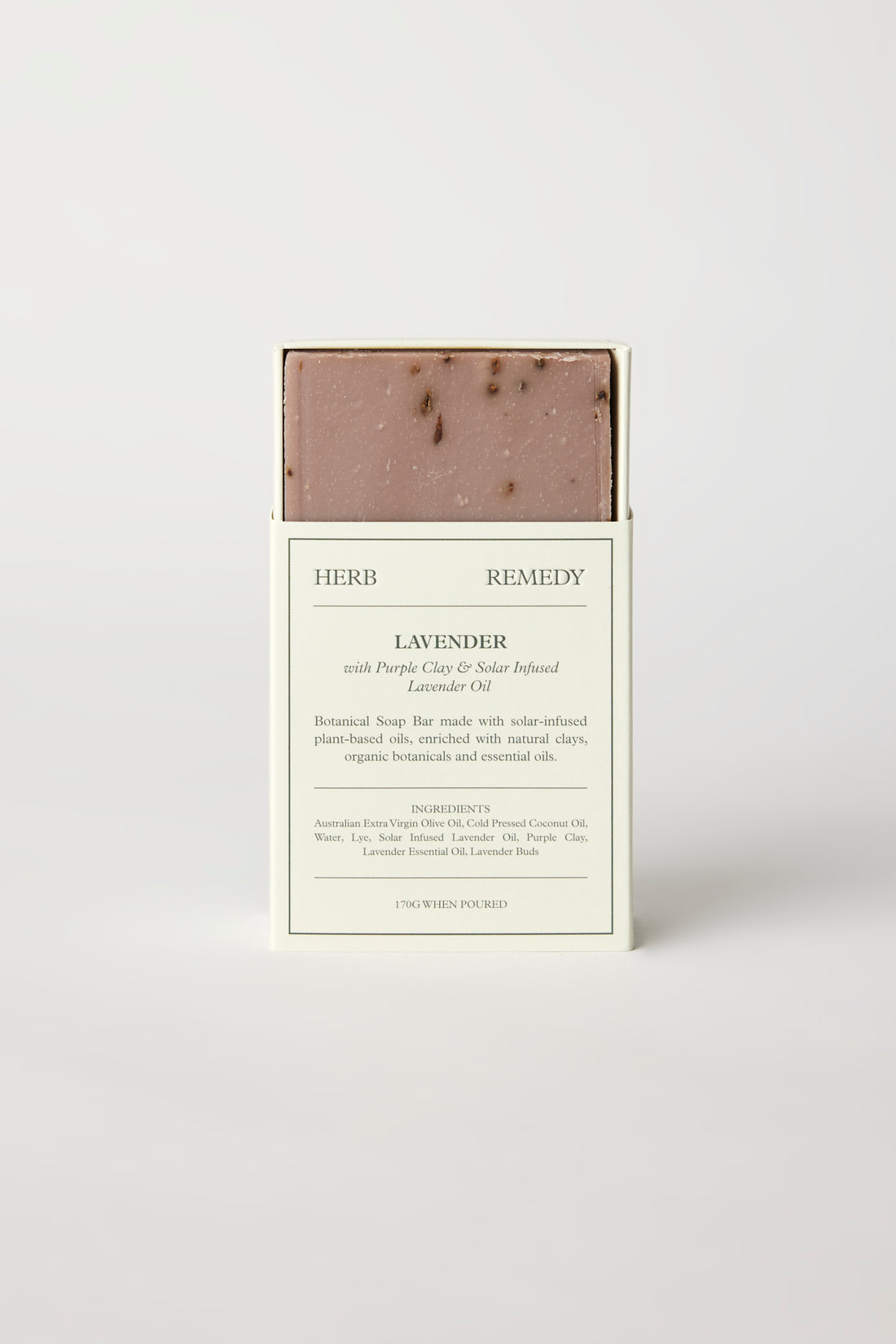 LAVENDER SOAP BAR BY HERB REMEDY