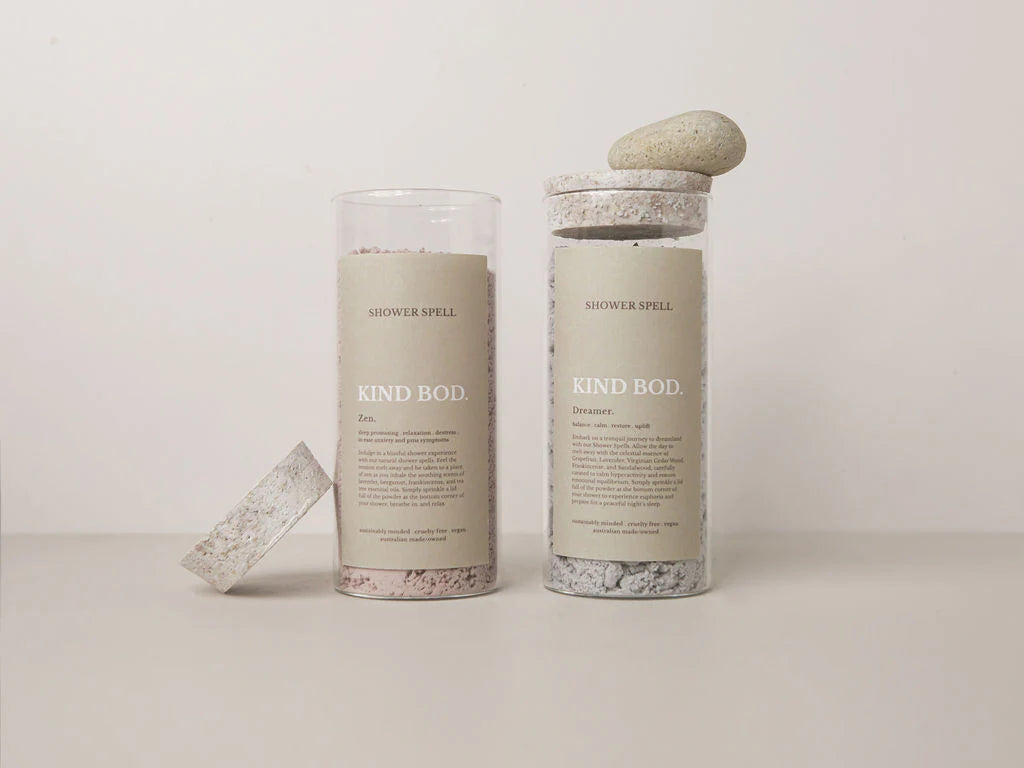 SHOWER SPELL JAR BY KIND BOD