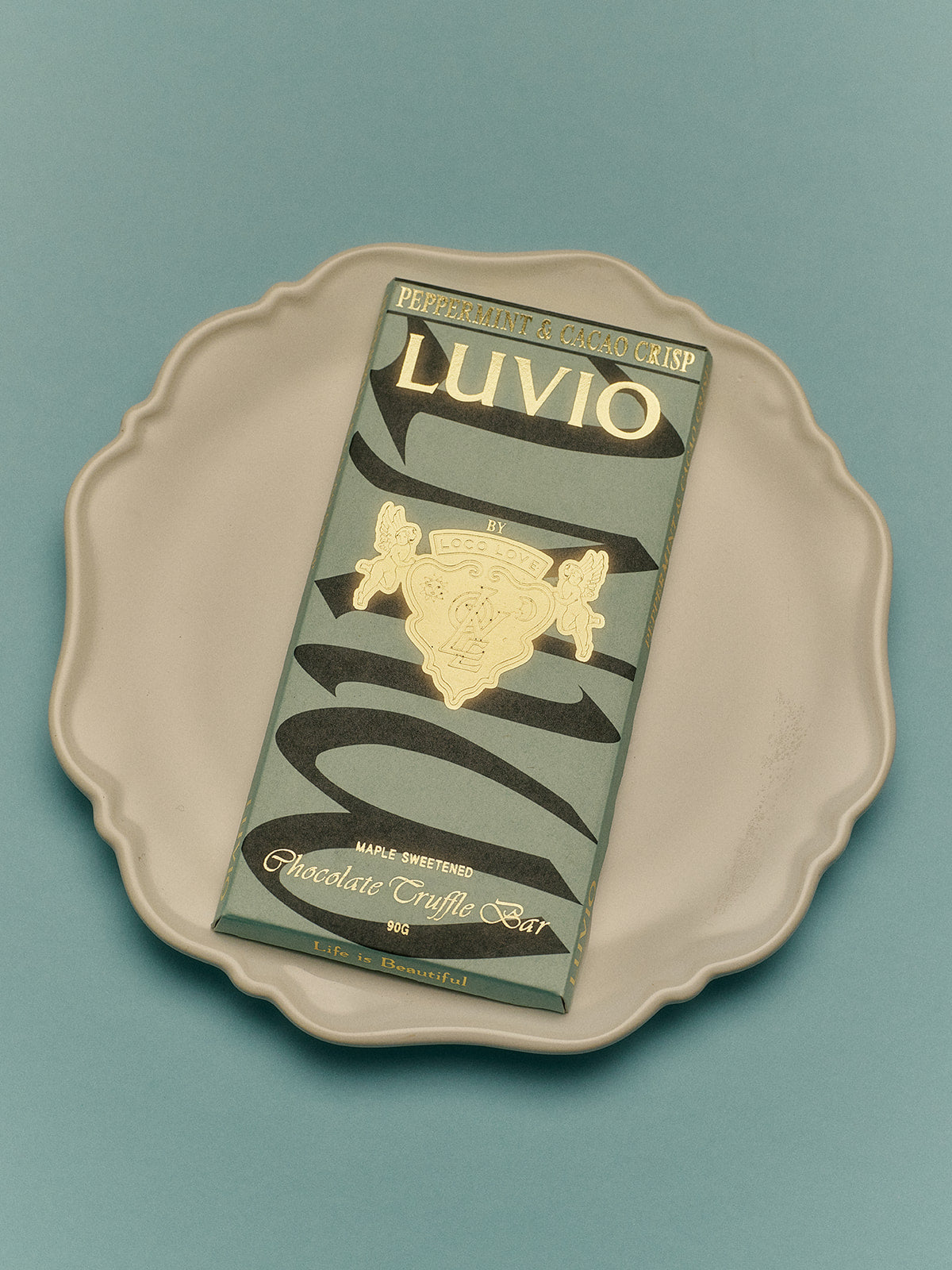 LUVIO PEPPERMINT AND CACAO CRISP BY LOCO LOVE