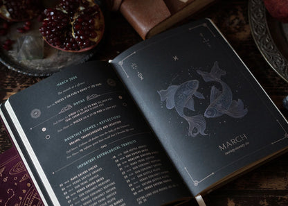 2026 ASTROLOGICAL ALMANAC + PLANNER BY MAGIC OF I ~ DEEP MOSS