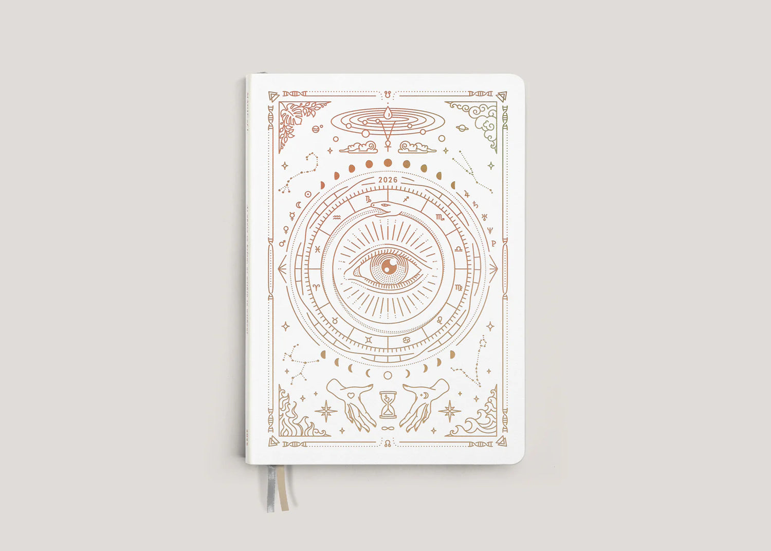 2026 ASTROLOGICAL ALMANAC + PLANNER BY MAGIC OF I ~ CLASSIC WHITE