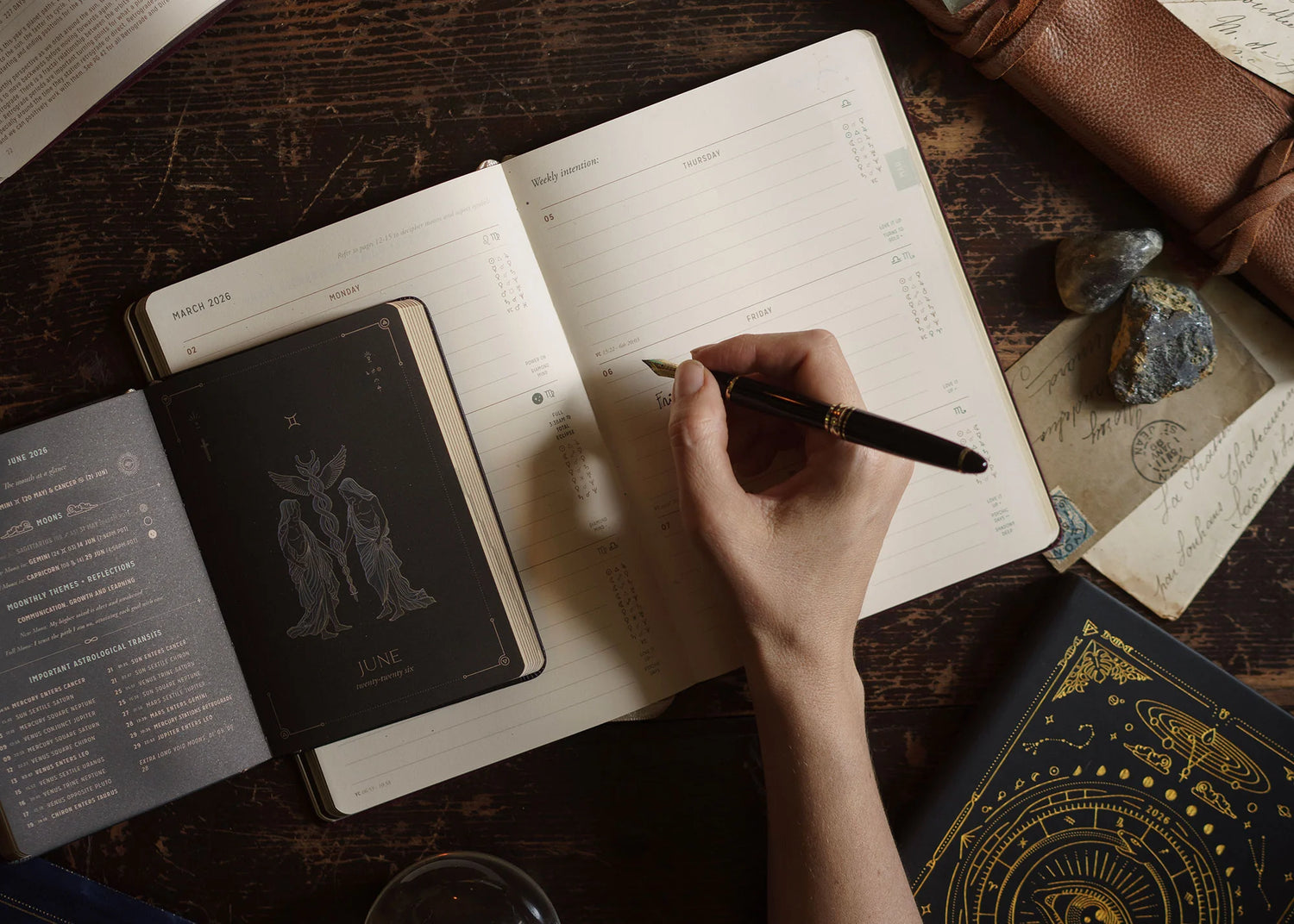 2026 ASTROLOGICAL ALMANAC + PLANNER BY MAGIC OF I ~ CLASSIC WHITE