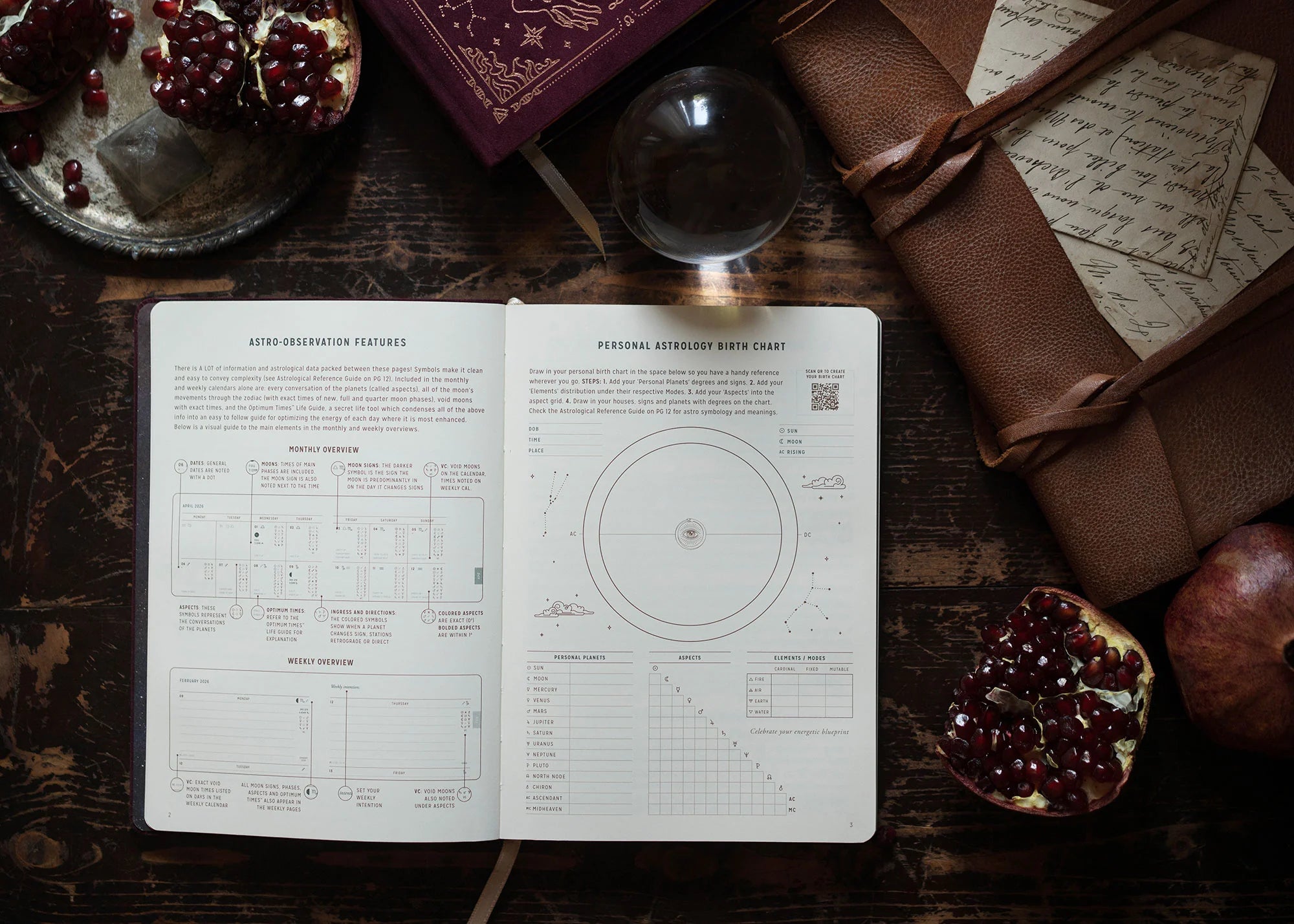 2026 ASTROLOGICAL ALMANAC + PLANNER BY MAGIC OF I ~ CLASSIC WHITE
