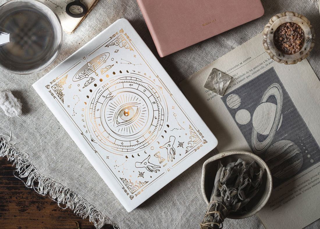 2026 ASTROLOGICAL ALMANAC + PLANNER BY MAGIC OF I ~ CLASSIC WHITE
