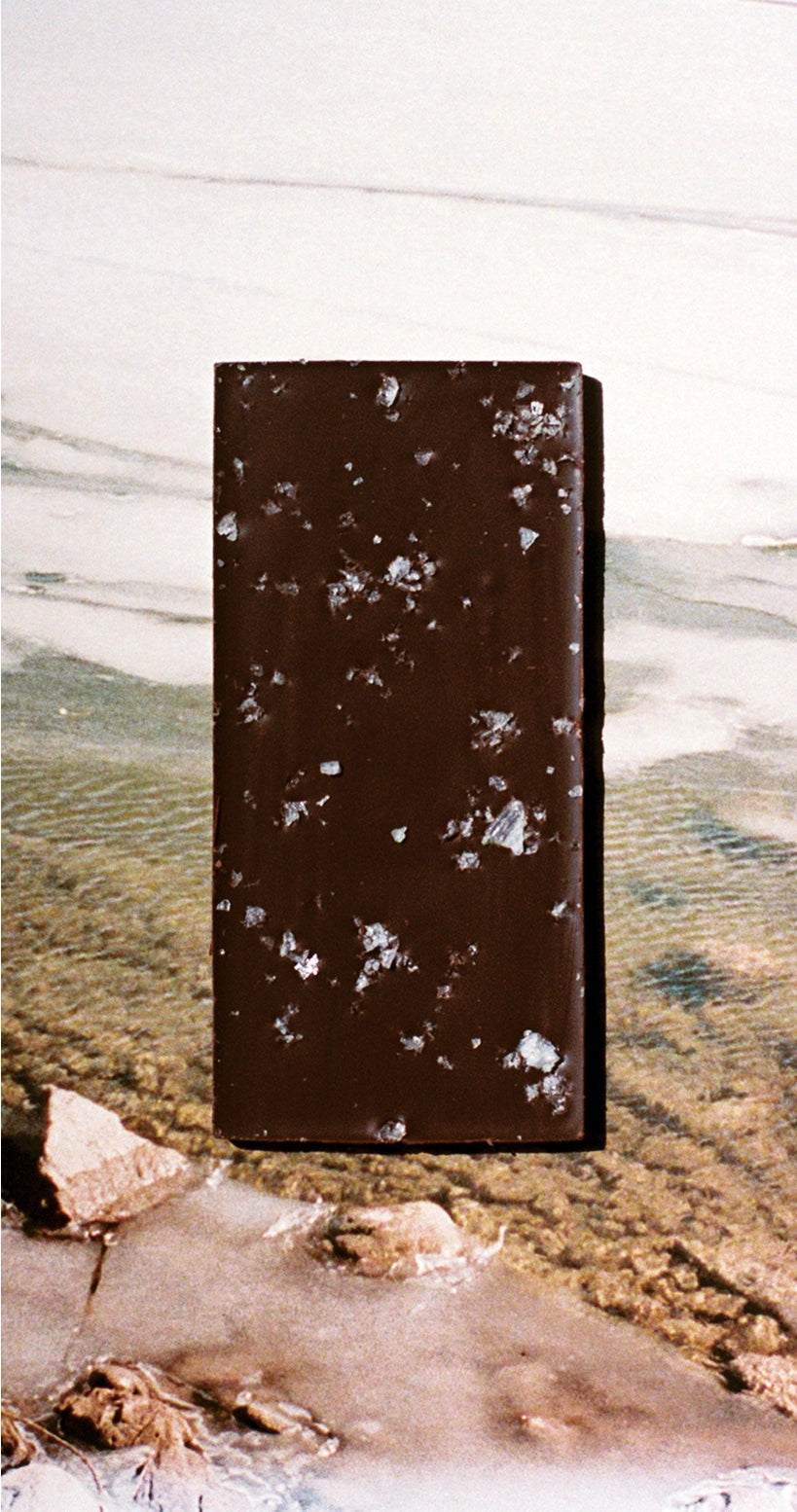 SEA SALT 74% DARK CHOCOLATE BY CASA BOSQUES