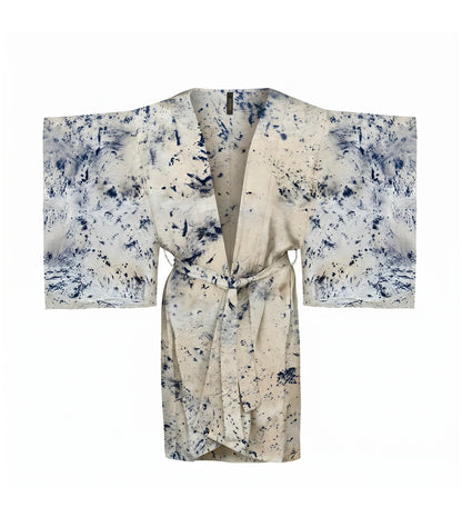 HRASITA SILK ROBE BY SOLTYS LABEL