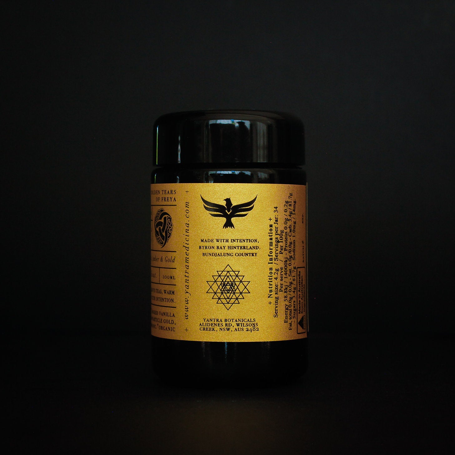 NORDIC AMBER + 24K GOLD CREAMED HONEY BY YÀNTRA MEDICINA