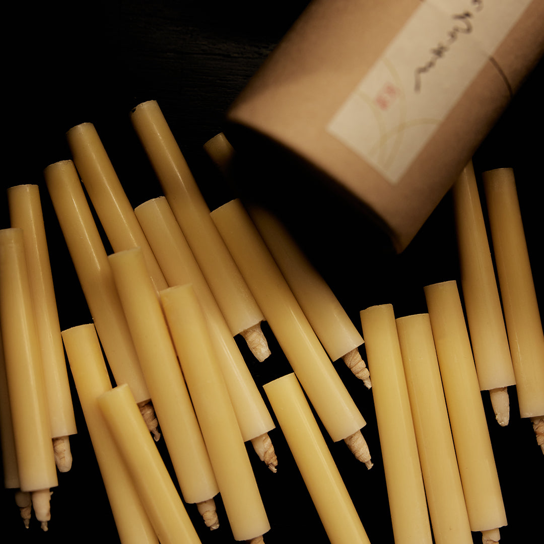 HANDMADE TRADITIONAL JAPANESE CANDLES BY WAROSOKU DAIYO