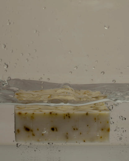PEPPERMINT WITH OLIVE GREEN CLAY SOAP BAR BY HERB REMEDY