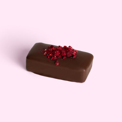 BLACK CHERRY AND RASPBERRY CHOCOLATE BY LOCO LOVE