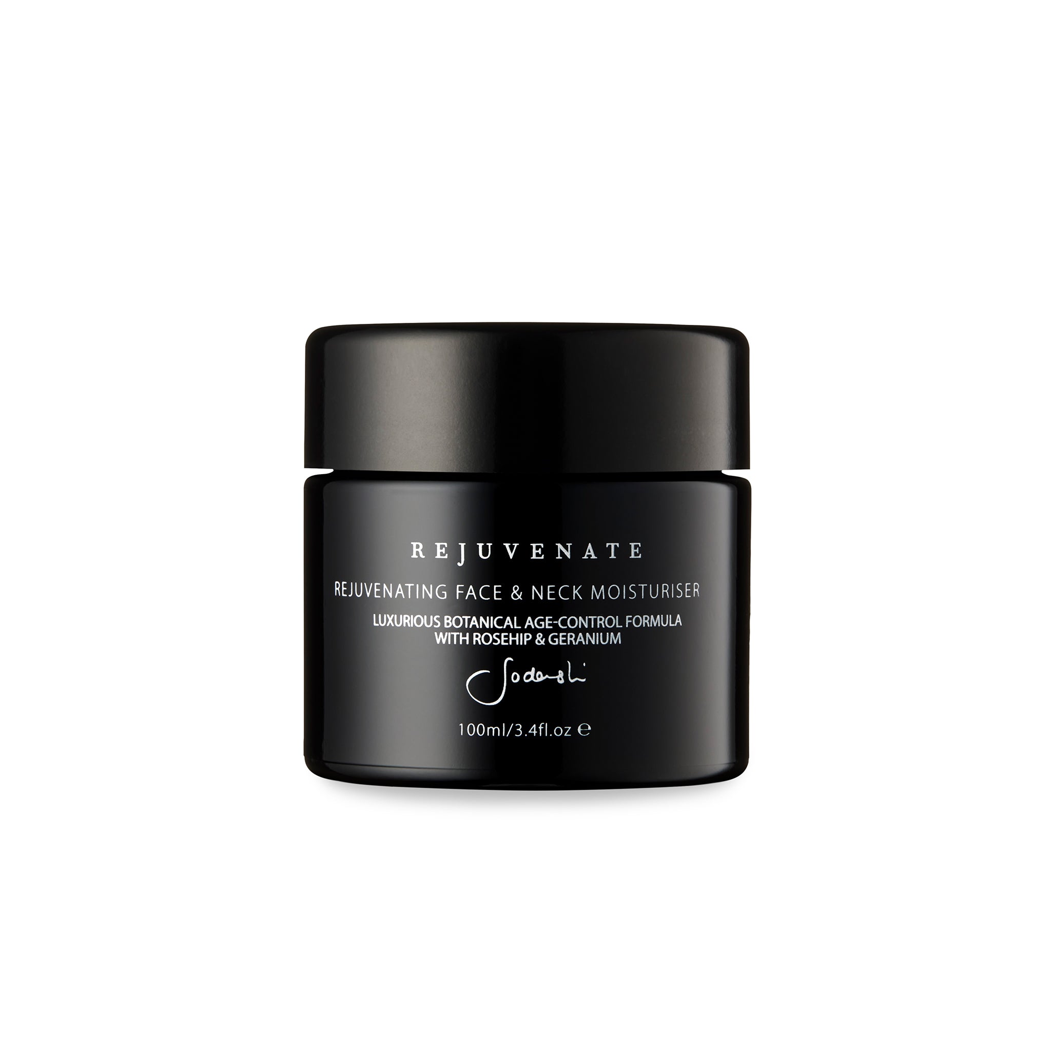 REJUVENATING FACE + NECK MOISTURISER BY SODASHI